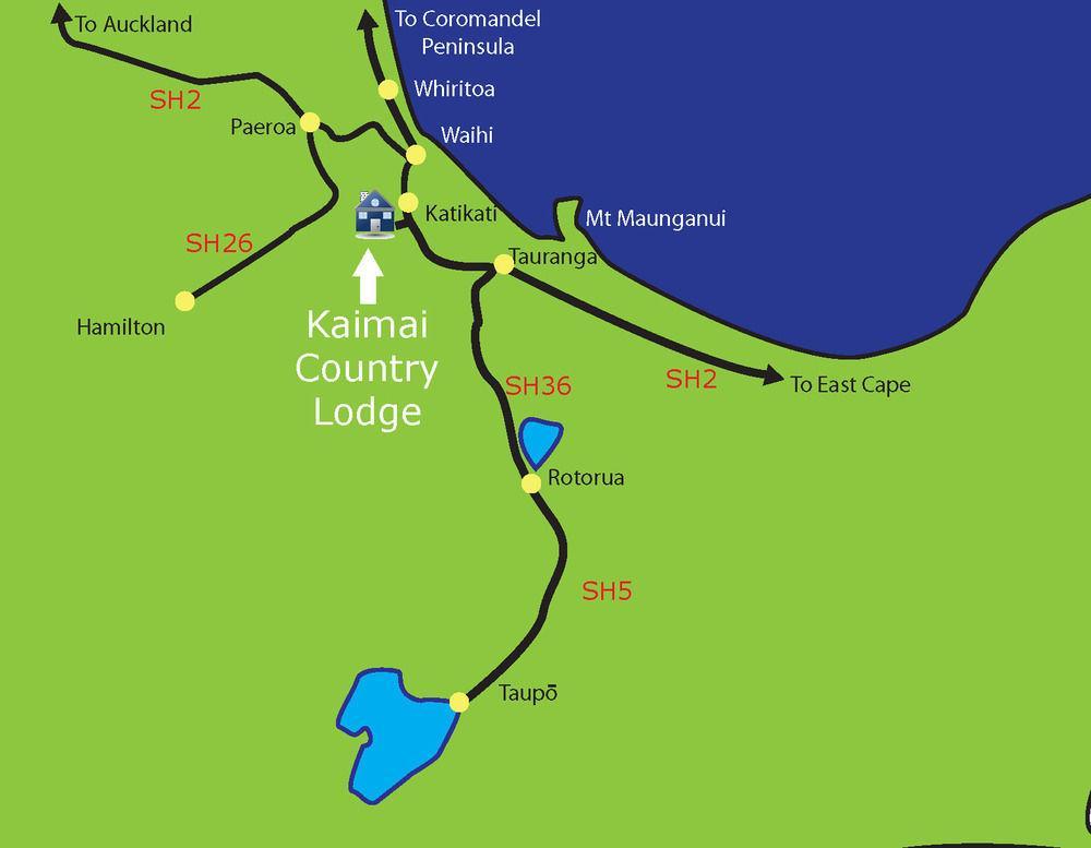 Kaimai Country Lodge Katikati Zewnętrze zdjęcie